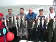 Bass fishing in the Bristol Channel