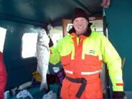 Bass fishing in the Bristol Channel