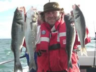 Bass fishing in the Bristol Channel