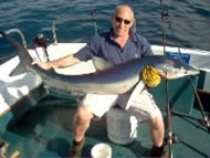 Blue Shark fishing in the Bristol Channel