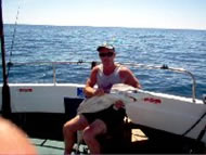 Blue Shark fishing in the Bristol Channel