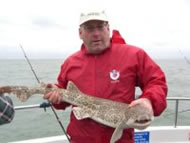 Bull Huss fishing in the Bristol Channel