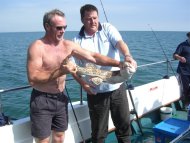 Bull Huss fishing in the Bristol Channel