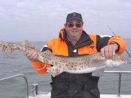 Bull Huss fishing in the Bristol Channel