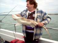 Bull Huss fishing in the Bristol Channel