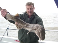 Bull Huss fishing in the Bristol Channel