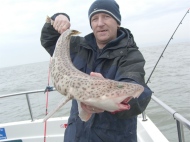 Bull Huss fishing in the Bristol Channel