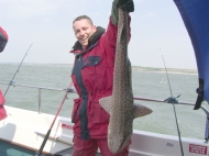 Bull Huss fishing in the Bristol Channel