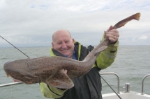 Bull Huss fishing in the Bristol Channel