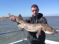 Bull Huss fishing in the Bristol Channel