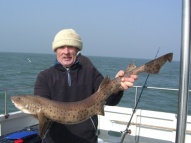 Bull Huss fishing in the Bristol Channel