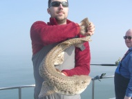 Bull Huss fishing in the Bristol Channel