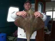 Small Eyed Ray fishing in the Bristol Channel