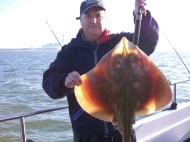 Small Eyed Ray fishing in the Bristol Channel
