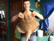 Small Eyed Ray fishing in the Bristol Channel