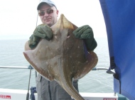 Small Eyed Ray fishing in the Bristol Channel