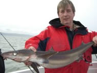 Spurdog fishing in the Bristol Channel
