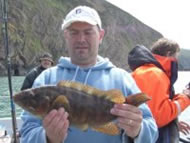 Wrasse fishing in the Bristol Channel
