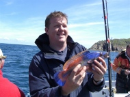Wrasse fishing in the Bristol Channel