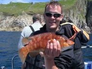 Wrasse fishing in the Bristol Channel
