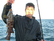Wrasse fishing in the Bristol Channel